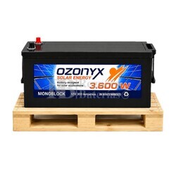 Bater�a Monoblock Solar 300Ah 12 Voltios | Ozonyx OZX300.AS